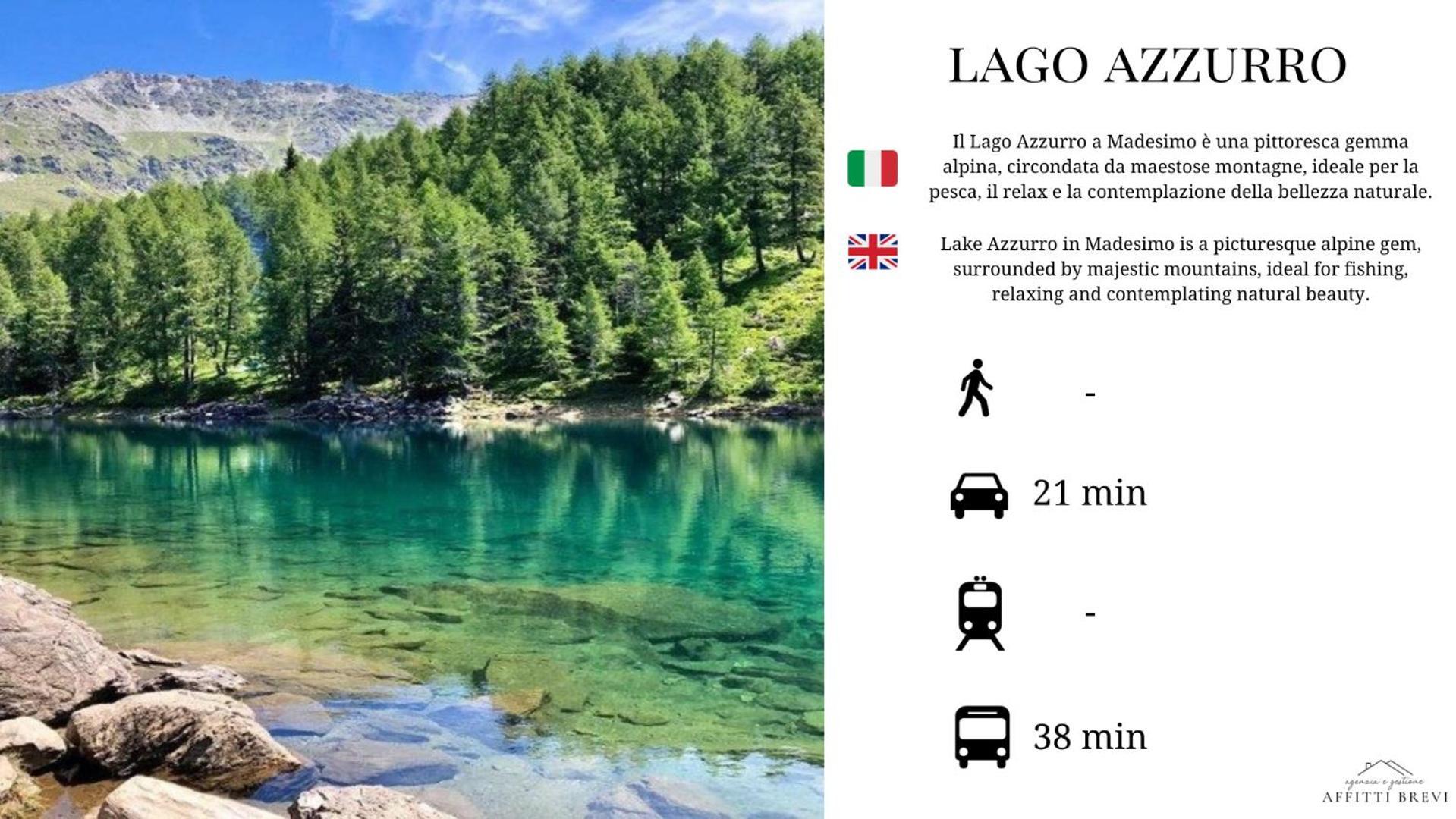 Appartamento Fondo Valle a 1 minuto dalle piste Madesimo Exteriör bild